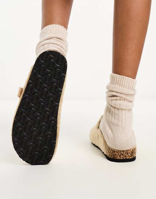 Glamorous - Mules en teddy - Camel, 2 de 4