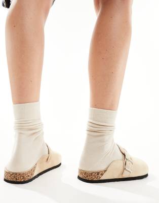 Glamorous Mules In Blue
