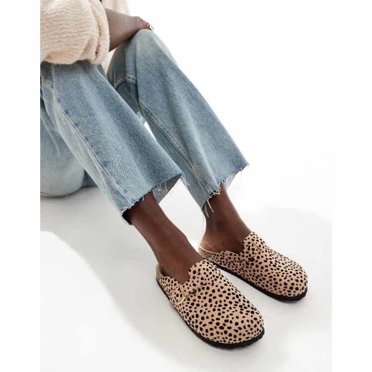 Leapord mules store