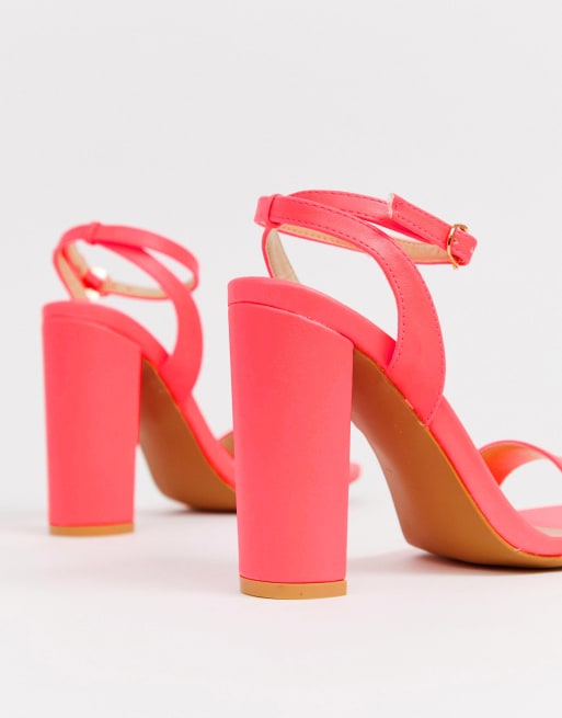 Neon coral sale sandals