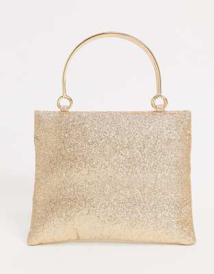 rose gold occasion bag