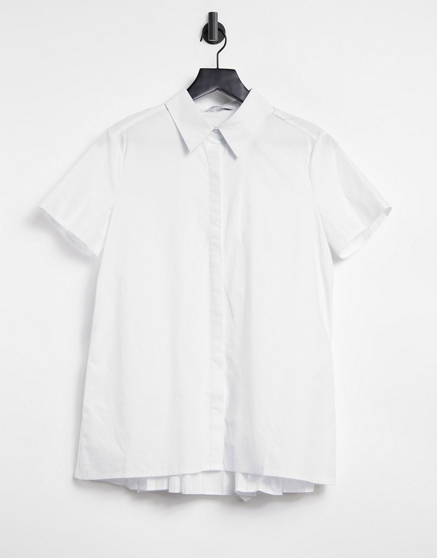 Glamorous - Overhemd met korte mouwen in wit