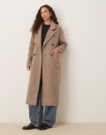 [Glamorous] Glamorous oversized tailored coat in mushroom-Grey 26 Mushroom