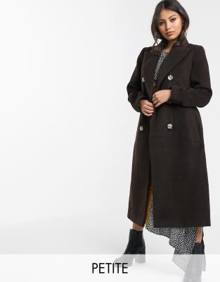 double breasted coat petite