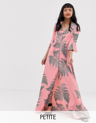 asos palm print dress