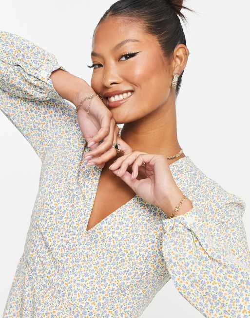 Petite top robe fluide