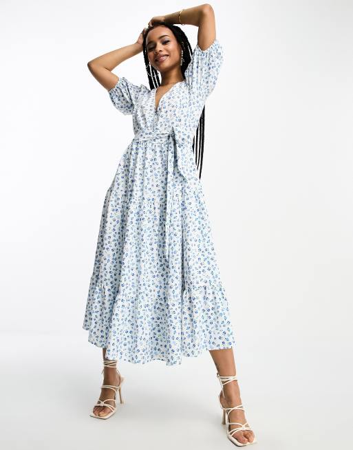 Faithfull nina midi outlet dress