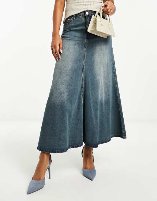Vintage a line midi skirt discount