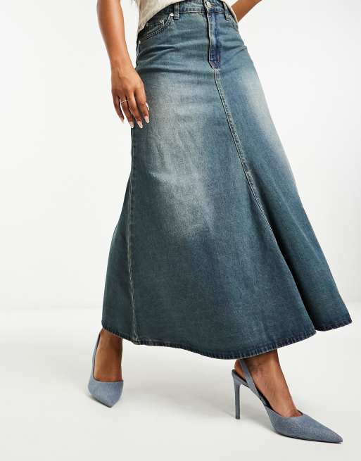 Vintage a clearance line denim skirt
