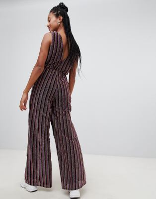 rainbow glitter jumpsuit