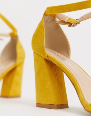 asos yellow shoes