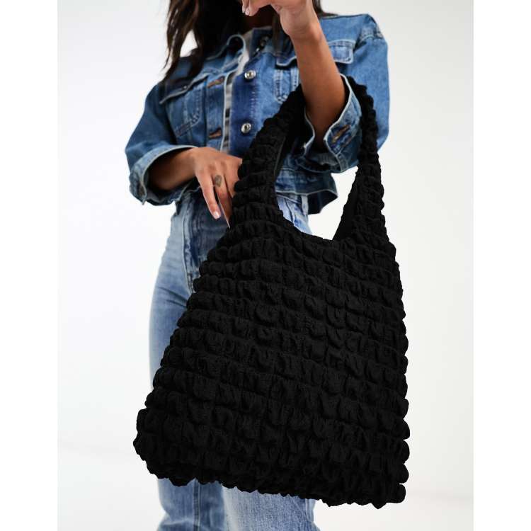 【BLACKPURPLE】24SS★ VIKI Shoulder Big Bag BLACK PURPLE】Viki Shoulder Big Bag | OUR BRAND,BLACK PURPLE