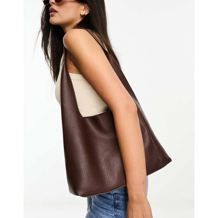 Chocolate brown purse sale