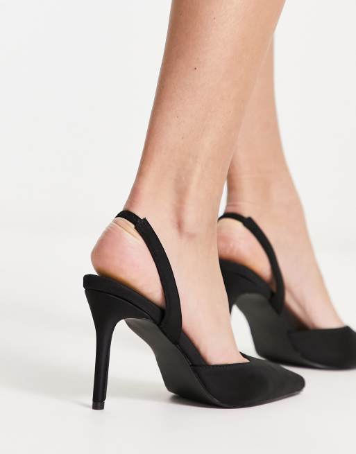 dialect krijgen auteur Glamorous - Pumps met slingback-bandje in zwart | ASOS