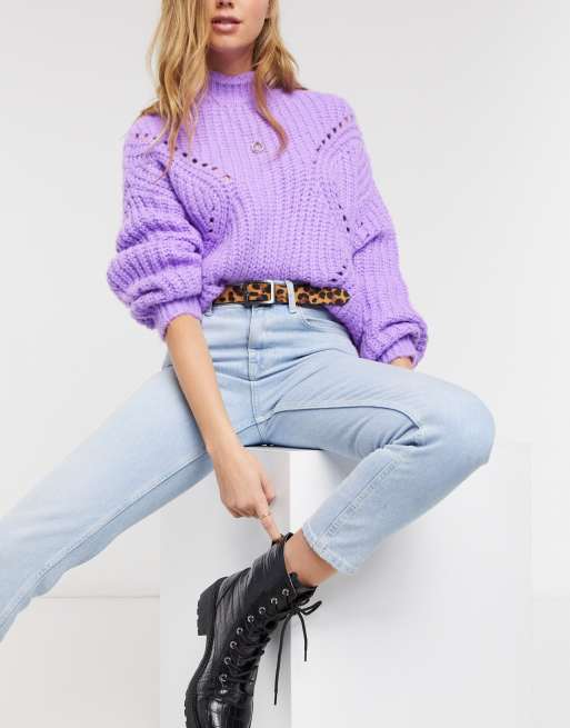 Glamorous - Riem met luipaardprint