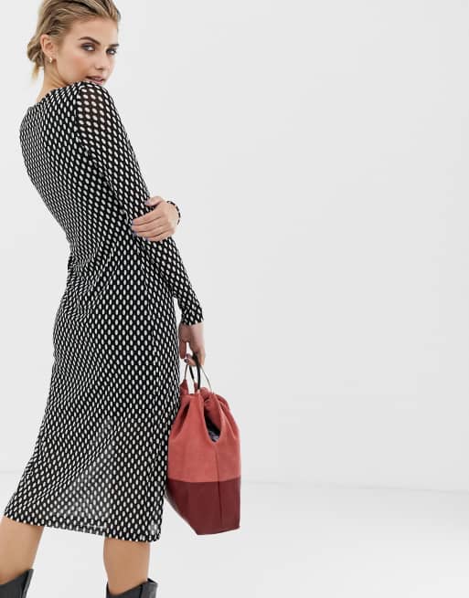 Glamorous - Robe mi-longue à manches longues, 2 de 4