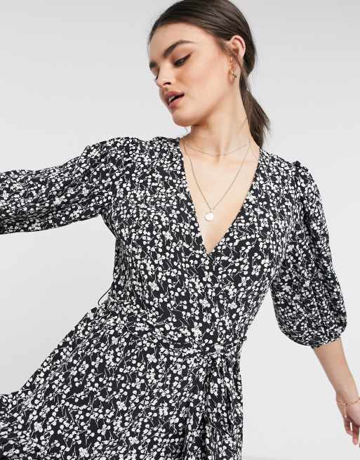 Robe portefeuille vintage top