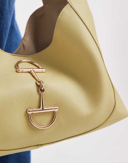 Glamorous - Sac porté épaule avec détail en métal - Jaune, 2 de 4