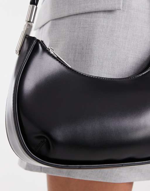 Glamorous - Sac porté épaule épuré - Noir, 2 de 4