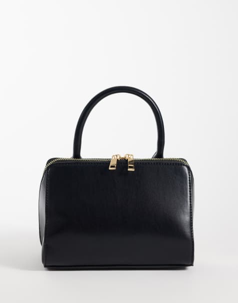 Glamorous - Sac rigide avec poignée supérieure - Noir - view 1