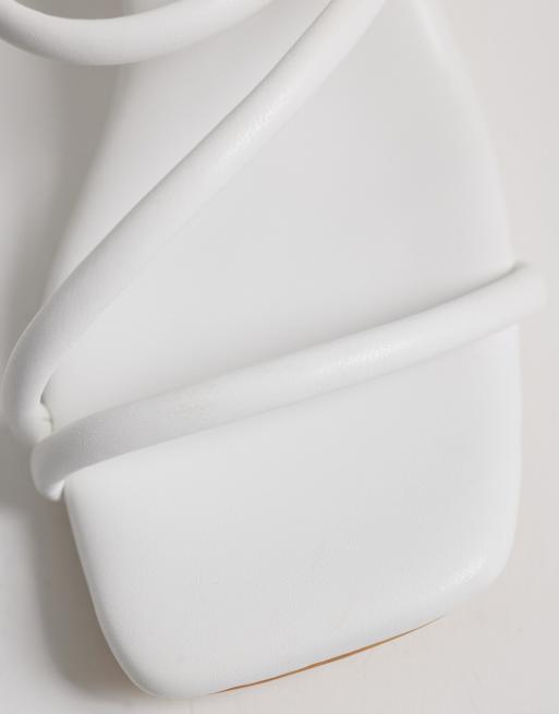 Glamorous - Sandales compensées - Blanc, 2 de 4