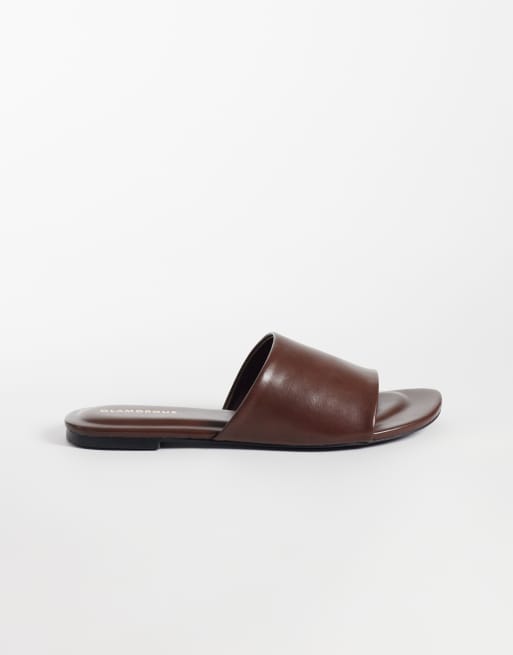 Glamorous - Sandali color cioccolato