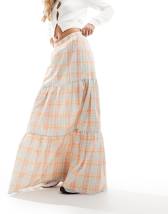 Jarlo high waist maxi fishtail skirt 2025 co-ord in coral