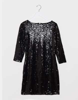 glamorous sequin bodycon dress