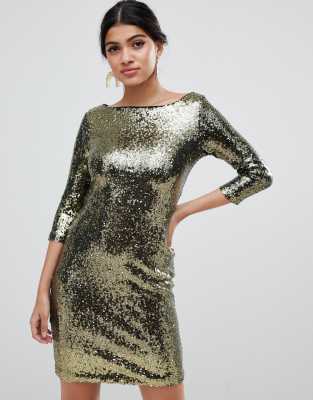 glamorous sequin dress
