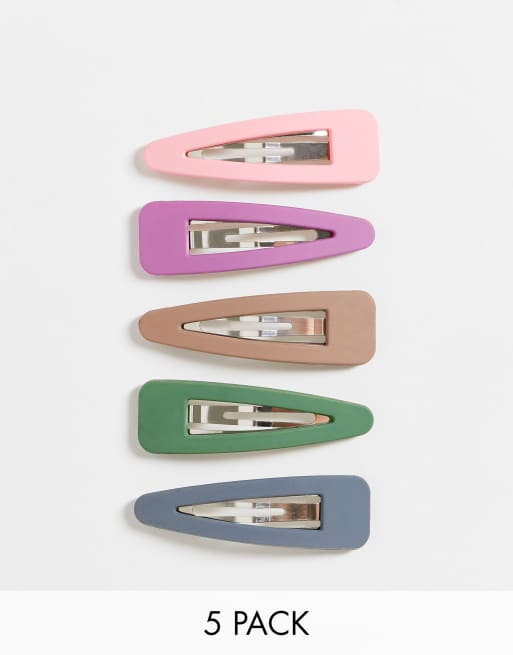Glamorous - Set van 5 exclusieve matte haarclips