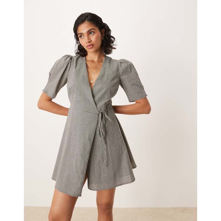 knee length dresses for ladies Athena Silver Metallic Cutout Drape Mini Dress XL main image 1