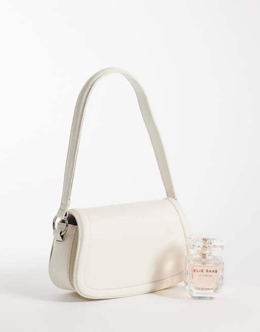Glamorous skulder-saddeltaske i cream, 2 af 4