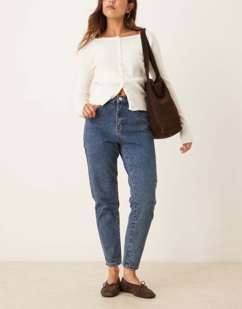 Glamorous Slim fit jeans in mid stonewash - view 1