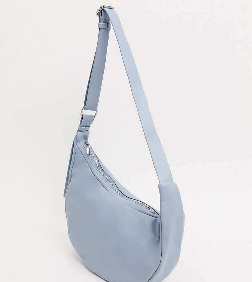 Glamorous Sling Tote Bag In Light Blue