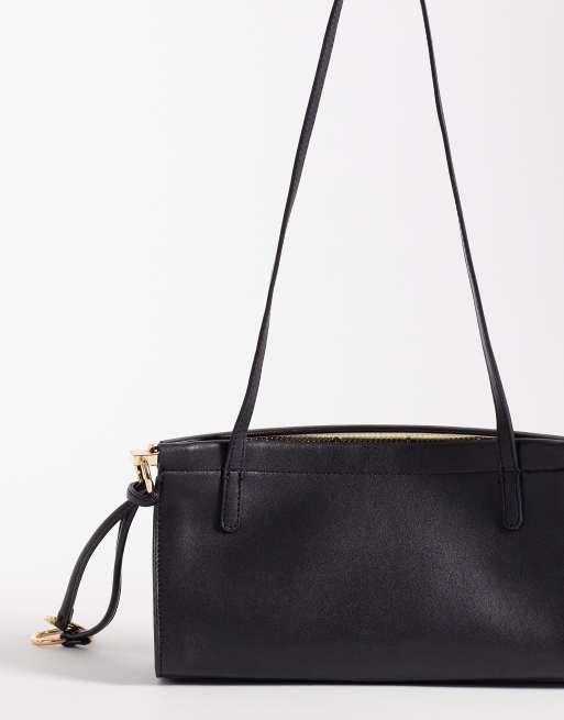 Glamorous slouch shoulder bag in black, 3 of 4