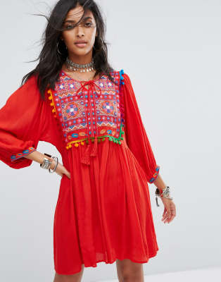 mirror embroidery designs for dresses