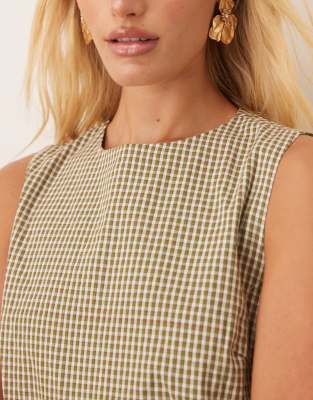 Glamorous Smock Mini Dress In Multi
