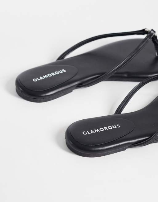 Glamorous - Sorte klipklappere, 3 af 4