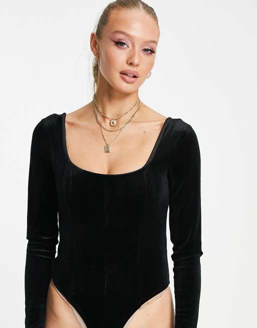 ASOS is slammed for 'fuller bust' velvet bodysuit that can't seem