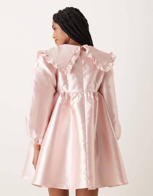 asos pink collar dress ASOS | Dresses | Asos Pink Dress With Embellished Collar