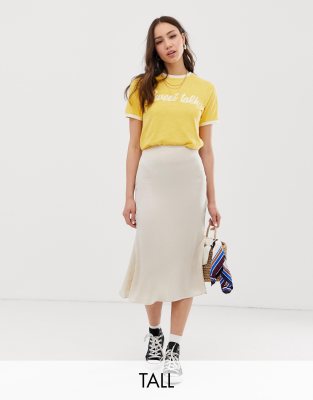 bias cut skirt outfit