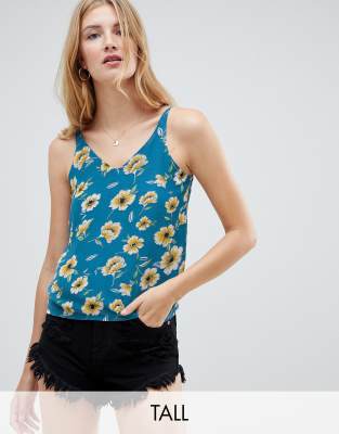 Glamorous Tall floral cami top-Multi Multi