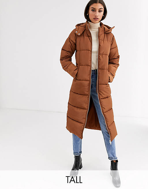 Glamorous Tall longline padded coat | ASOS