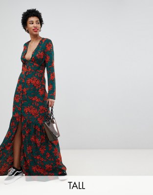 floral maxi dress tall