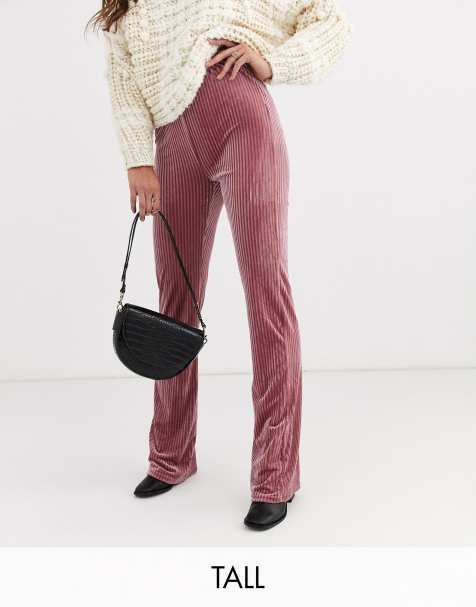 Glamorous Tall - Pantalon large en velours côtelé