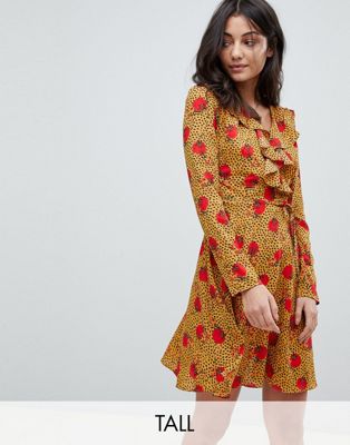glamorous leopard print dress
