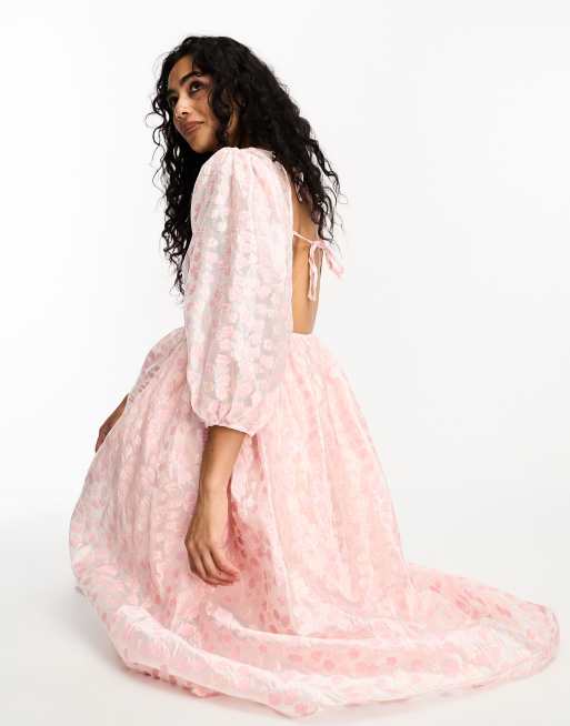m*】様 UMBRO×ROSE BUD/ORGANZA SLEEVE ASM_MariposaPink__33785.