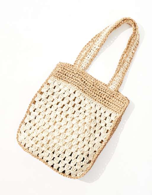 Straw deals bag topshop