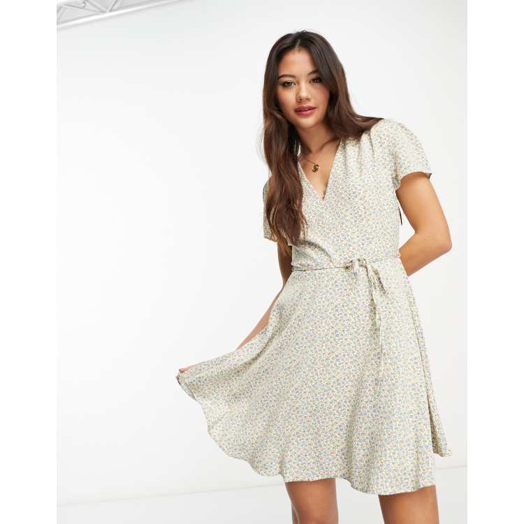 Black gingham tie shop waist tea dress