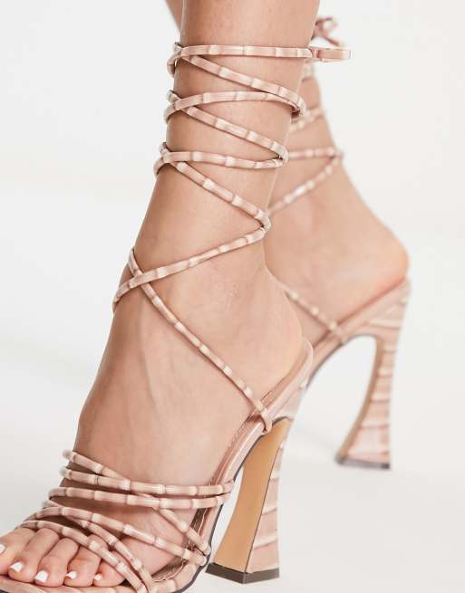 Bamboo store nude heels